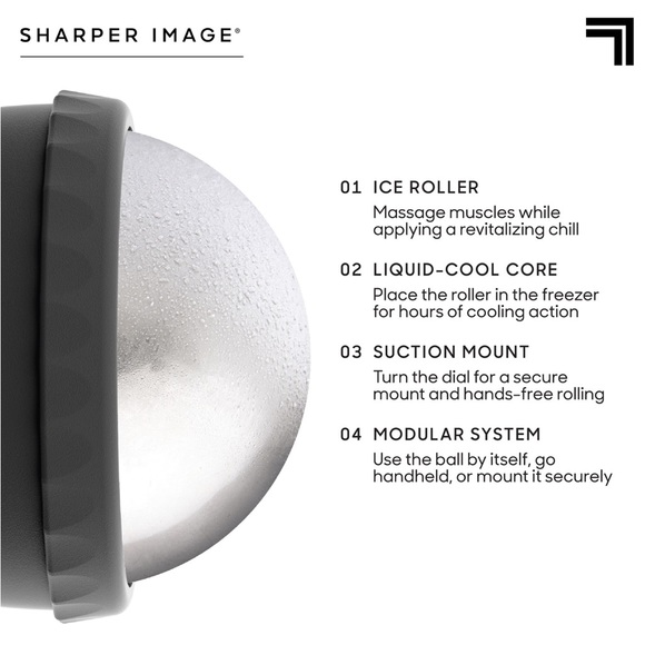 Sharper Image Accessories Sharper Image Massage Ice Ball Roller